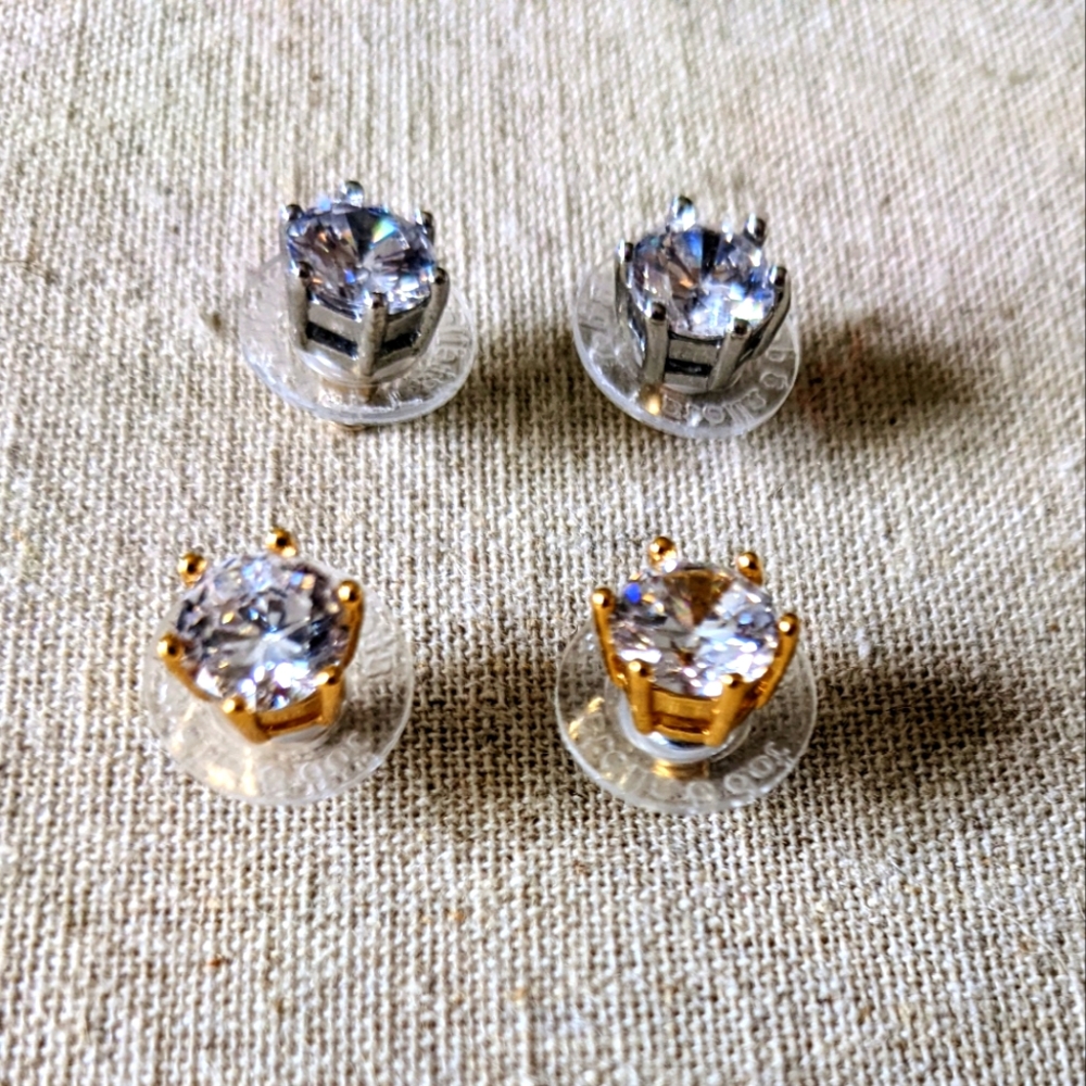 Stella & Dot sparkle suds gold and silver set